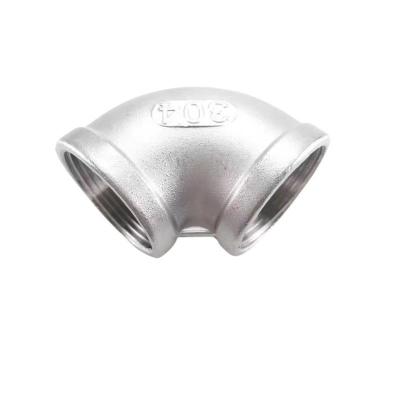 Stainless Steel 316 90 Degrees Elbow BSPT NPT Manual Driving Mode ISO 9001 Certified