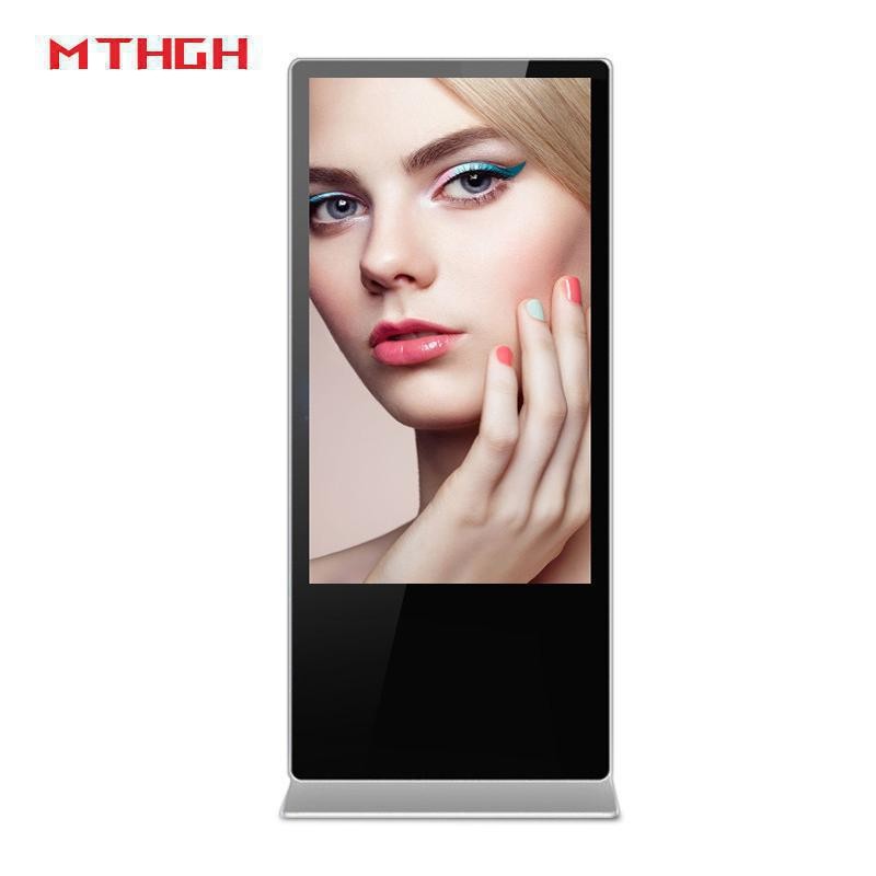 32 to 65 Inches Floor Standing Digital Signage with Signworld CMS Software and Remote Management for Effective Communication