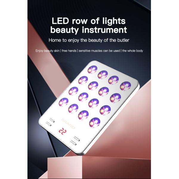 Ручная инфракрасная красная терапия уход за лицом отбеливание кожи светодиодное устройство