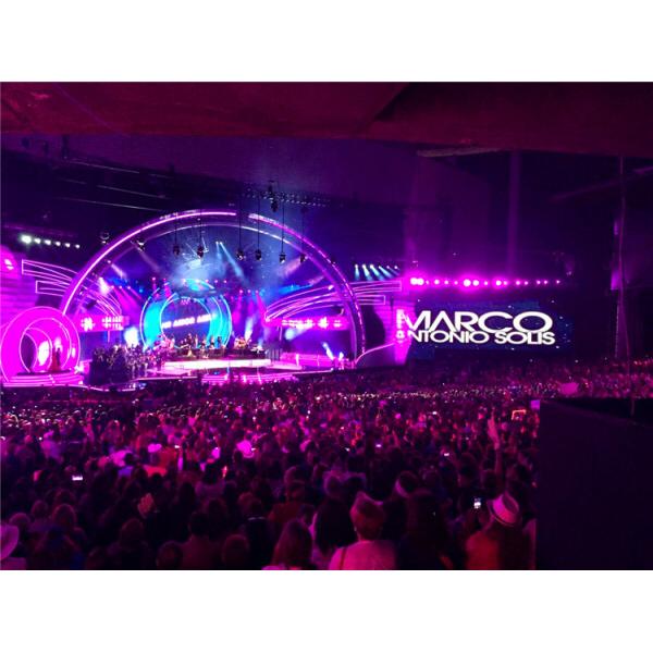 Flicker Free Stage Rental Led Display 4K 500 X 500mm Easy Maintenance