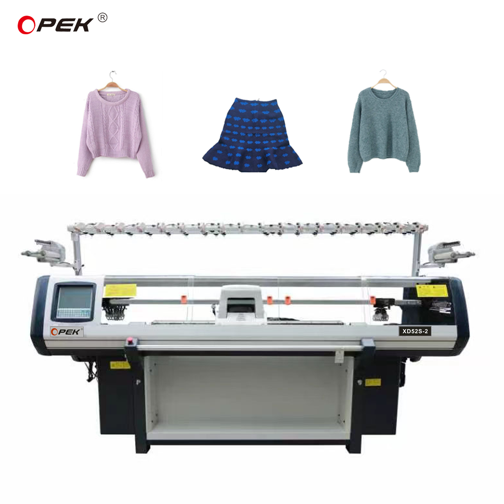 Double Knitting Method Jacquard Flat Knitting Machine for Versatile Applications