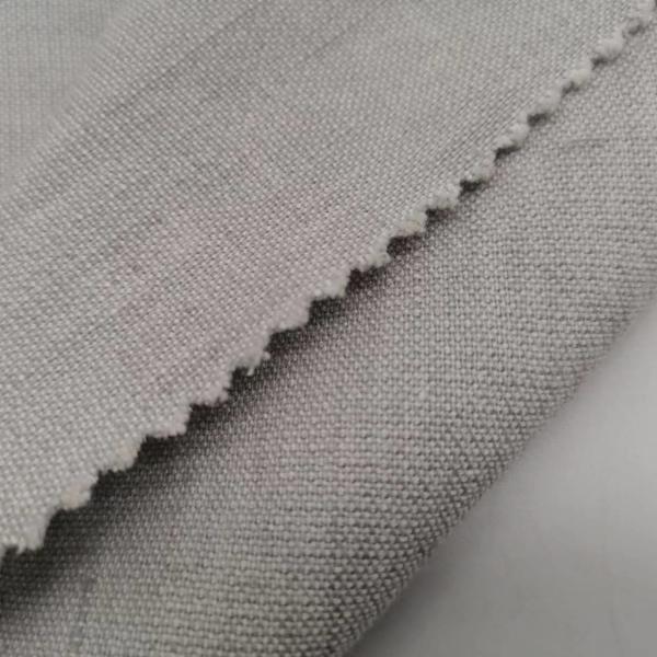 Tela respirável 150cm do antibacteriano 45% de bambu de linho de 55% 312 G/M 20Sx20S