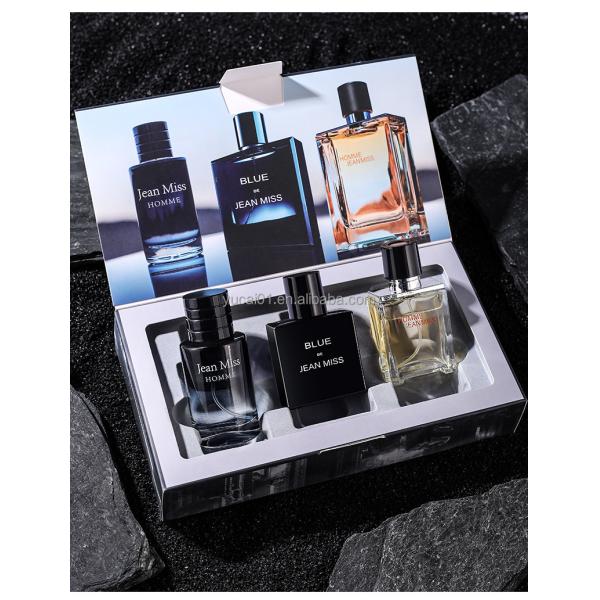 Fresh Florals Private Label Men's Luxury Collection Perfume Set Highly Customized Gift