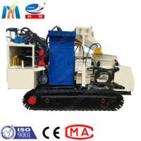 Máquina de pulverização concreta remota do Gunite com movimento do auto