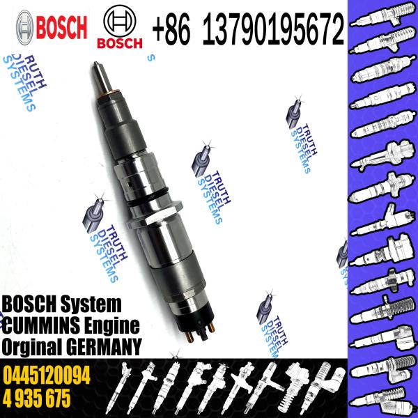 Инжектор топлива 0445120120 коллектора системы впрыска топлива Bosch 0445120094 4935675 49458070433172037 для груза Cummins Форда
