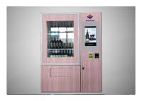Distributeur automatique de bouteille de vin de paiement de carte de billet de pièce de bande de conveyeur pour le centre commercial d'hôtel