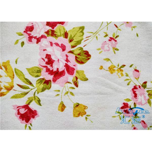 Ткань Microfiber цветка печатания передачи тепла Microfiber чистая, 3pcs x 12
