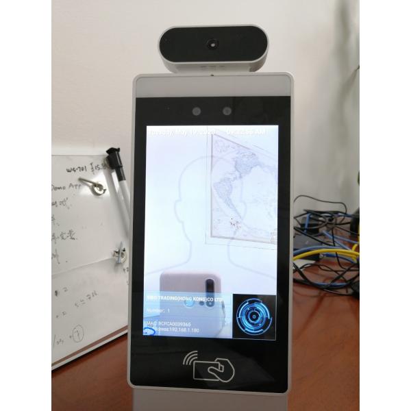 Industrial-grade Binocular Wide Dynamic Camera Face Recognition Device Android 8 Inch Aluminum Display