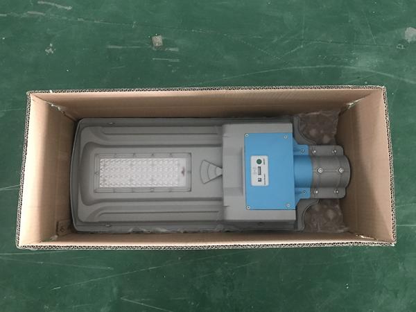 60w lithium battery with pole led solar panel power street light,integrated all in one led outdoor solar street light