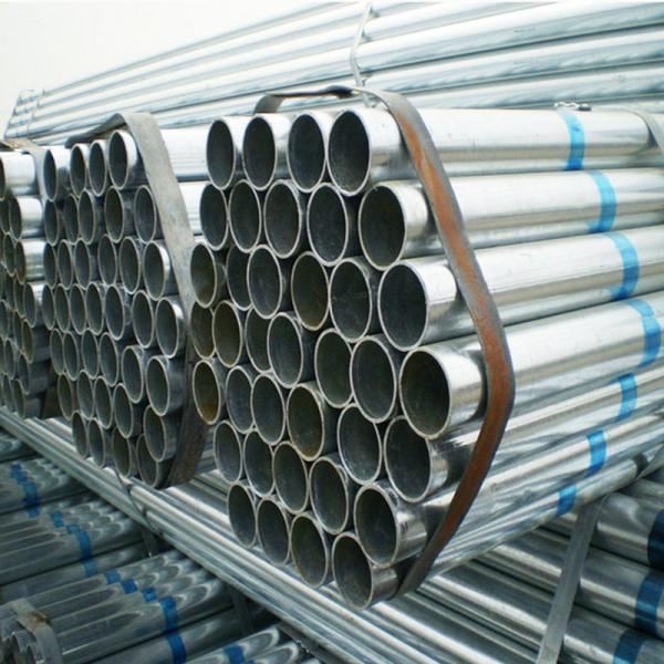 Direct Supply 1 1/2 3 4 Inch Hot Dipped Galvanized Steel Seamless Pipe Round Hot Rolled Galvanized Steel Pipe Tube