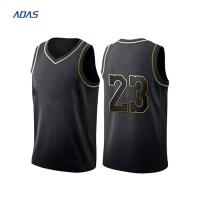 Sublimated Print Reversibale Basketball Wear Jersey PP Spray Customized