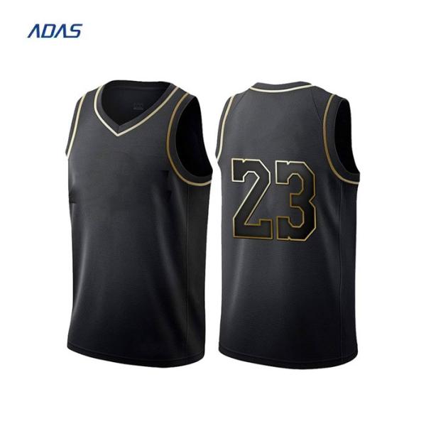 Sublimated Print Reversibale Basketball Wear Jersey PP Spray Customized
