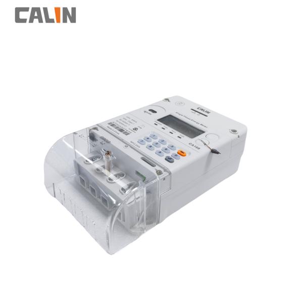 IR Optical RS485 Single Phase Electric Meter Card Prepayment