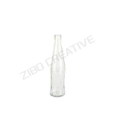 238ml Flint Glass Water Bottle With Crown Top Closure For Sparkling Beverages  325g