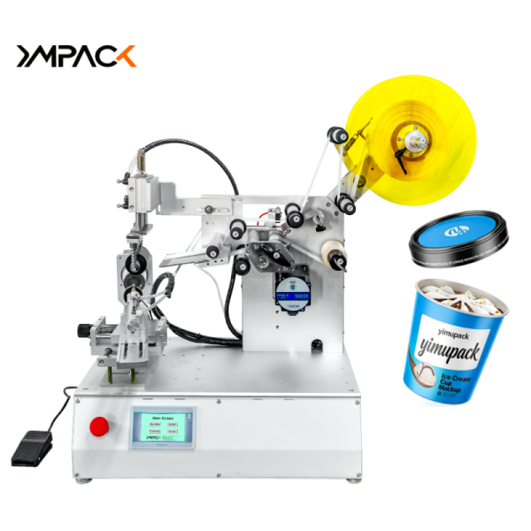SUS304 Semi Automatic Labeling Machine For Bottles SGS Certificated