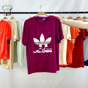 Used Luxury Clothes for Women Mixed Bales Vintage Usa T Shirts Second Hand Branded Clothing