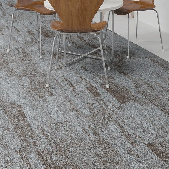9 MM Nylon Commercial Office Carpet Tiles PU Backing 50 CM X 50 CM and 60 CM X 60 CM