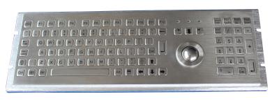 IP65 Ruggedized o teclado com chaves do Fn e montagem do trackball e de painel traseiro