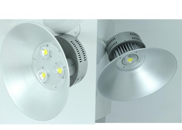 Iluminação alta interna clara do diodo emissor de luz da baía dos dispositivos bondes IP44 Dimmable da baía alta do diodo emissor de luz do alumínio 50w