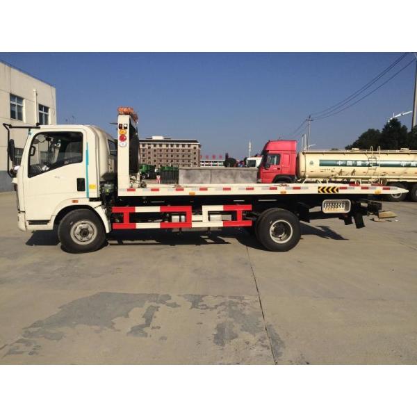 Car Carrier Flatbed Tow Truck Wrecker Truck Road Towing Truck 2 Persons' Seat