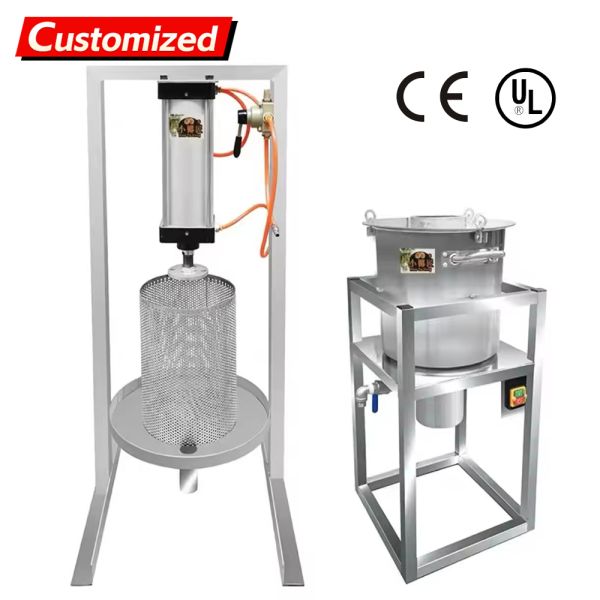 Custom Industrial Coconut Juice Extractor Commercial Automatic High-Capacity Electric Coconut Milk Press 220V Ideal for Food Establishments and Fruit Pulp Juicing