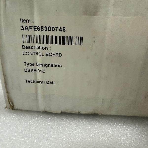 DSSB-01C 3AFE68300746 ABB High Performance Digital Signal Processing Module Industrial Automation