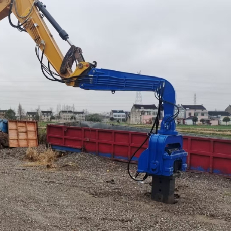 Pile Driver – Photovoltaic Pile Driver & Compact Structure Confined Spaces For Solar Farms