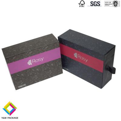 Caixa de embalagem de presente rígida de luxo Desaparecente Quadrado Rectangular Forma Cor Personalizada
