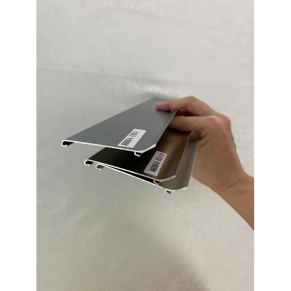 Aluminum Bathroom Wall Edge Skirting Board Profile Trim for Bathroom Protection Line