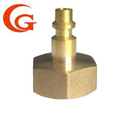 3/4 giro do babador da linha da mangueira a 1/4 bronze da tubulação fundem para fora a tomada