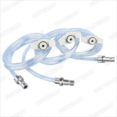 TS White Durable Dispensing Barrels , Plastic Syringe Adapter Set