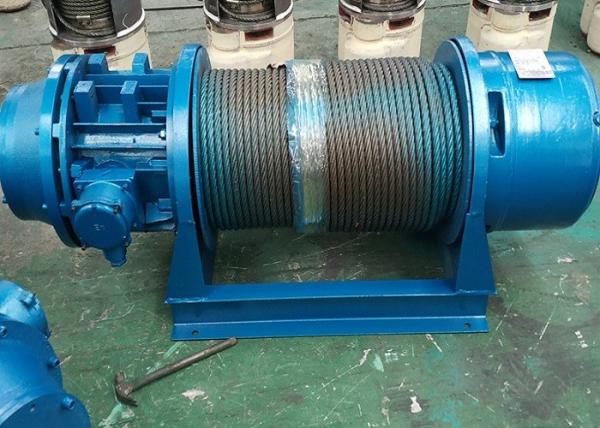 50 Ton Double Grooved Drums Electric Marine Winch Stainless Steel