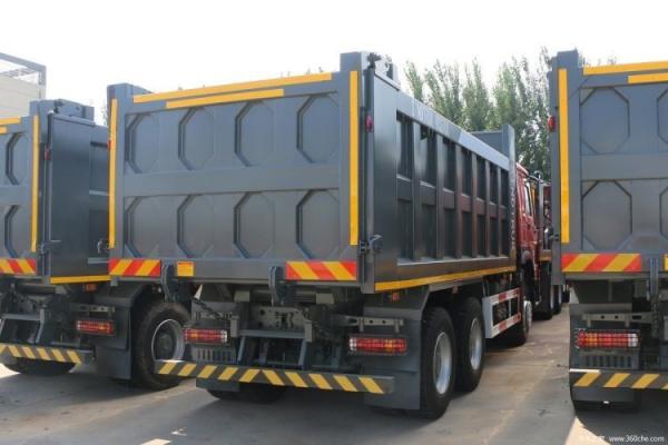National Heavy Duty Truck HOW-7 360HP 6X4 375 371hp Second-hand Dump Truck 6.8m