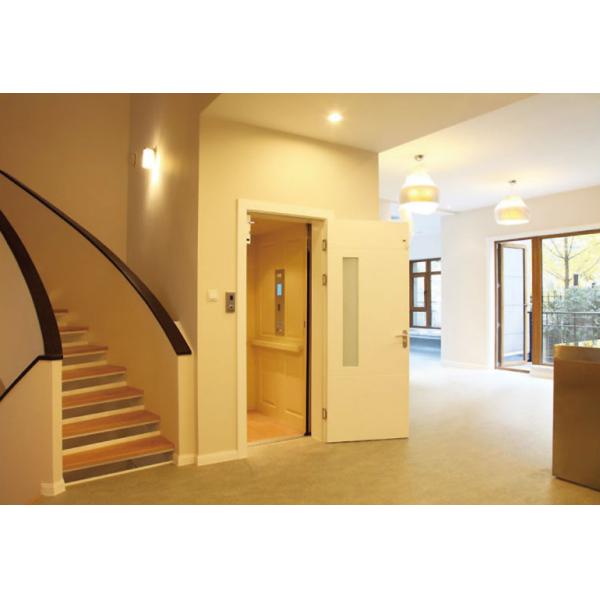 Low Noise Stainless Steel 304 Home Lift with 250-400kg Load for Villas and Residential Use