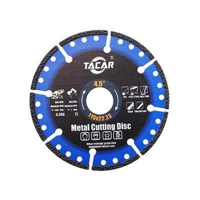 A emergência Diamond Saw Blade do corte do metal um vácuo de 14 polegadas soldou
