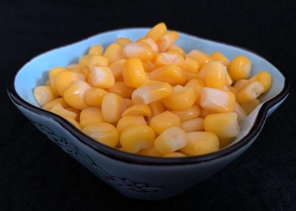 Steamed  Tinned Yellow Canned Sweet Corn With Easy Open Lids