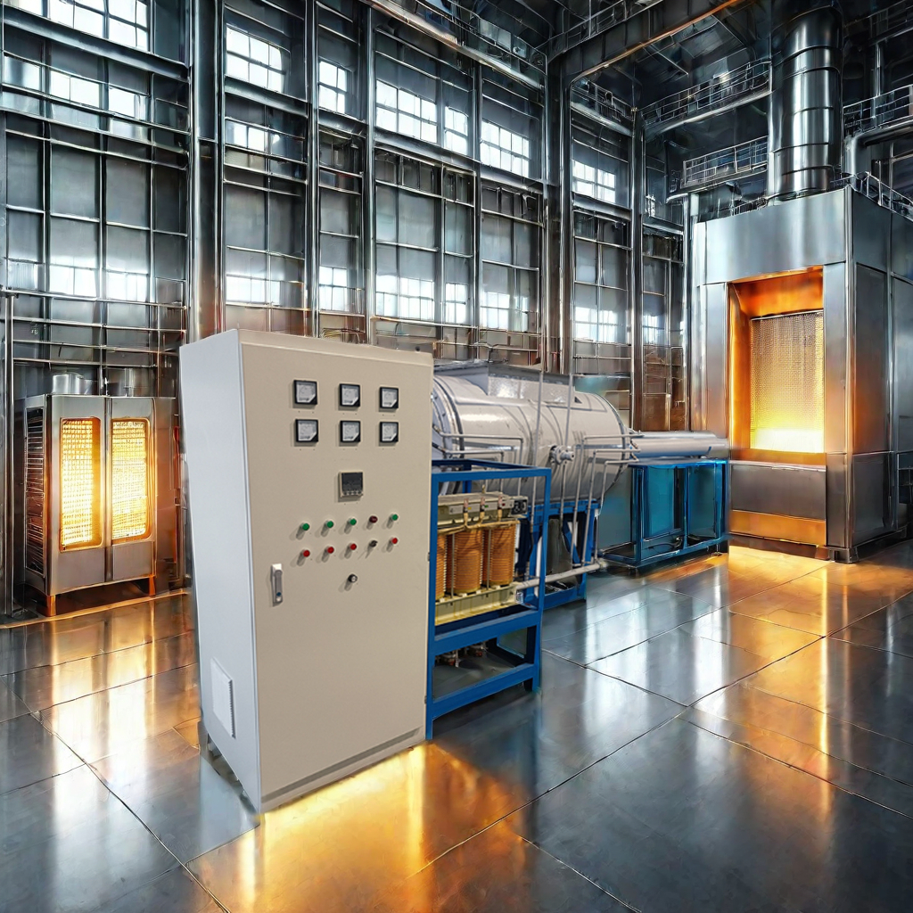 Industrial Continuous Furnace with 2800℃ Max Temperature, PID Automatic Control, and Circulating Water Cooling for Graphite Powder Purification