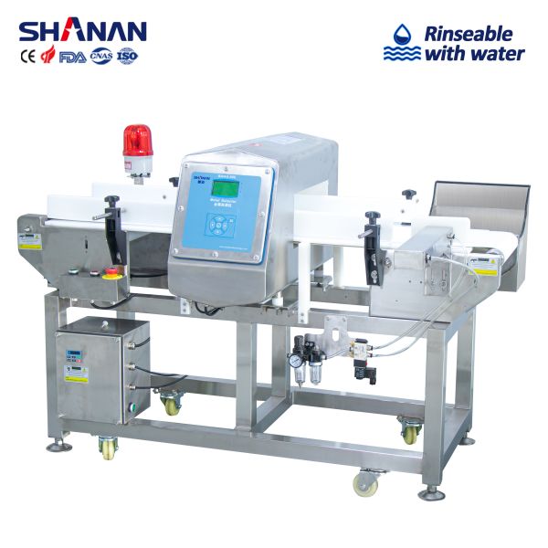 Water Proof Automatic Food Rinseable with water Metal Detector Food Metal Detection Equipment