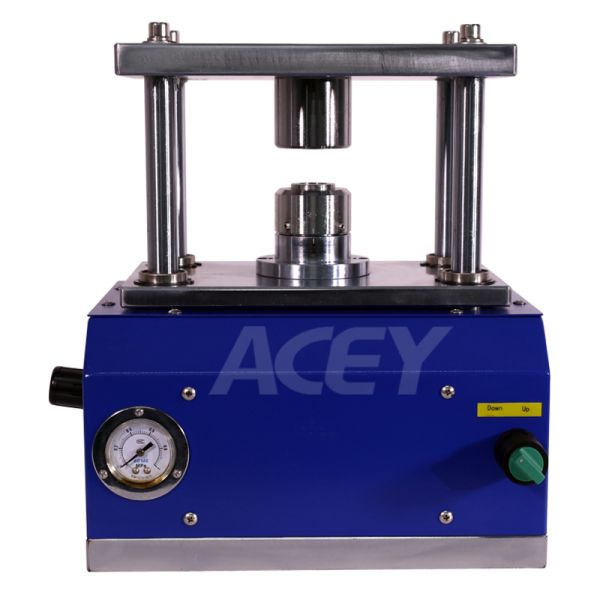 Pneumatic Coin Cell Crimping Machine For CR2032 CR2025 CR2016