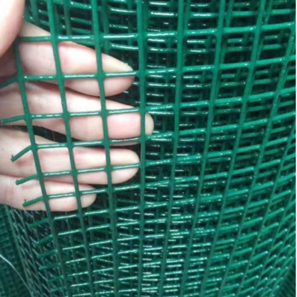Custom 1×2m PVC Coated Welded Wire Mesh Panel with 12.5×12.5mm Small Hole for Window Protection
