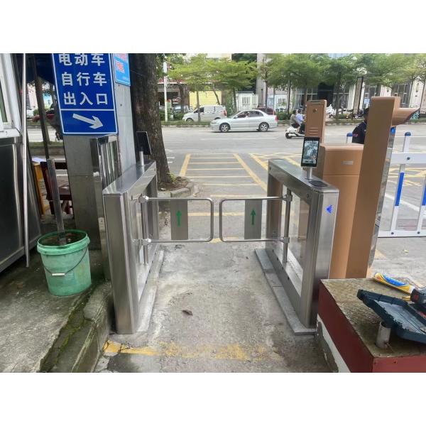 Общественный контроль входа Свинговая дверь с QR-кодом и температурой -25-70C