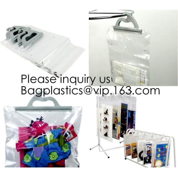 Hair Extension Hanger Bags For Hair Extensions Hair Extension Bag Storaging Bag,snap closure plastic hook hanger bags
