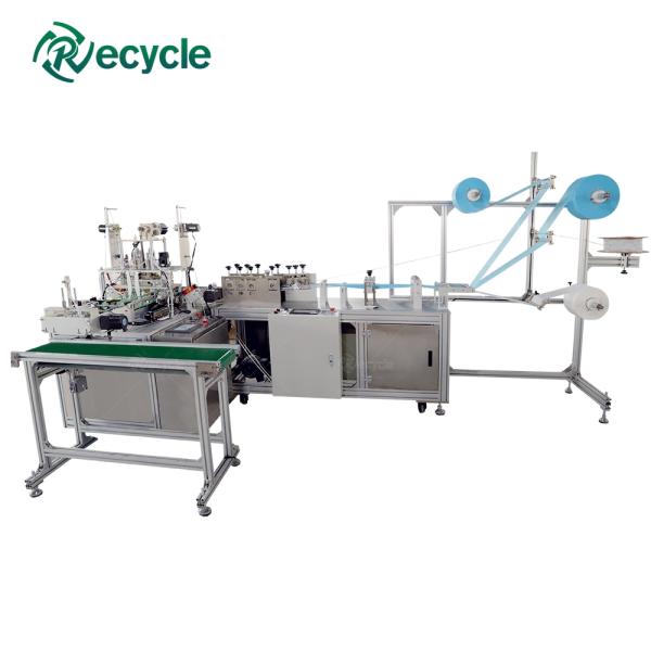 Face Mask Making Machine Fully Automatic KF94 Mask Packing Machine 6375*2600*1650