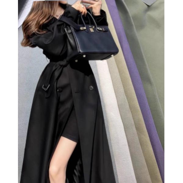 CVC 55% Cotton 45% Polyester 180gsm Office Uniform Fabric Corporate Clothing Material`