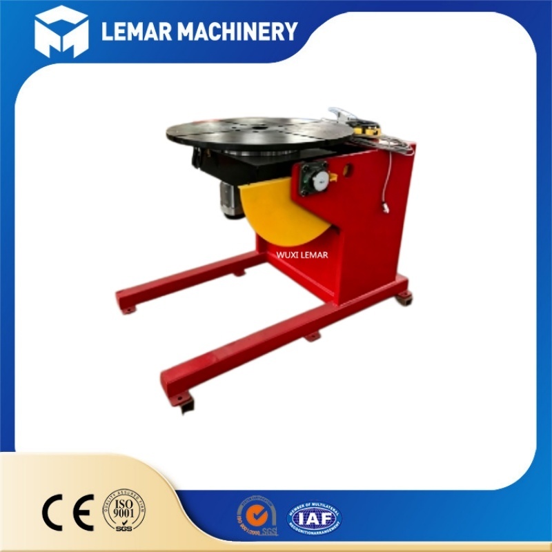 1000kg Heavy Duty Welding Positioner, 0-120° Tilting Rotary Table for  Pipe Flange Circular Welding