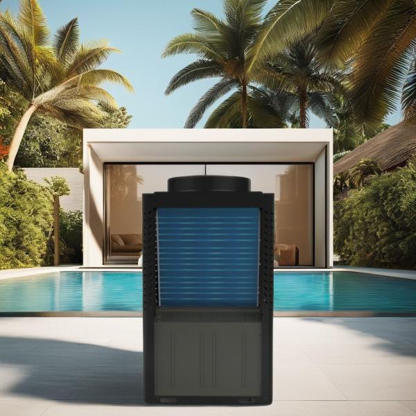 Wotech 65Kw R32 DC Inverter Pomba de calor de piscina elétrica 18m3/h-24m3/h Taxa de fluxo de água
