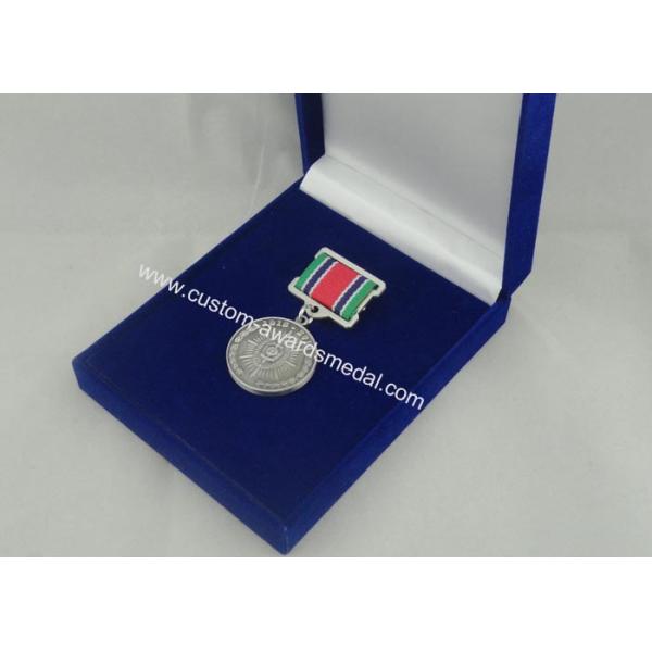 Zinc Alloy 3D Custom Medal Awards With Antique Silver Plating
