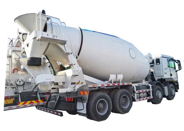 8X4 Used Concrete Mixer Truck 450L 12 Wheel Sinotruk Transit Mixer