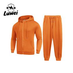 Fashion Jogger Pullover Custom Made Oversized Plain Zip Bluza Moletons Mens Sweatsuits 2 Piece Hoodie Tracksuit Sets