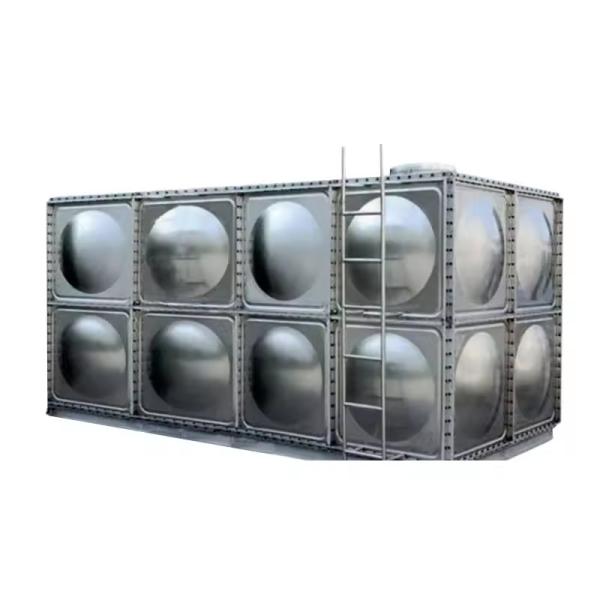 Customized Big Size Stainless Steel 10000 Liter Water Tank Storage Sectional Water Tank